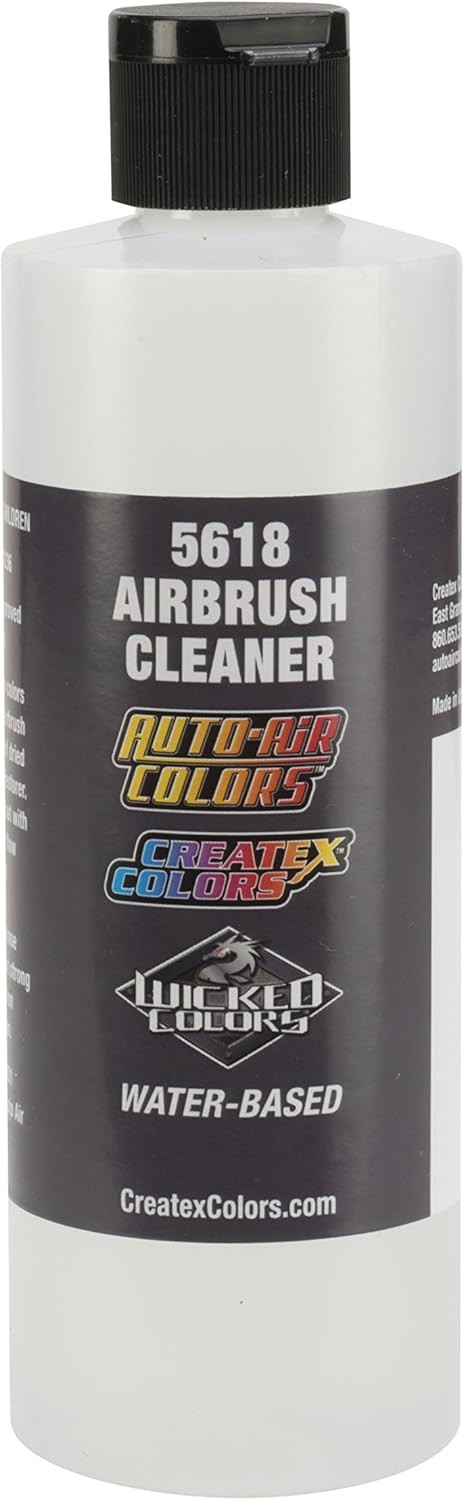 Createx Colors PNT-GP-I-CTX-8.0oz-Clean, 8oz_Cleaner, 5618 Airbrush Size, 8...
