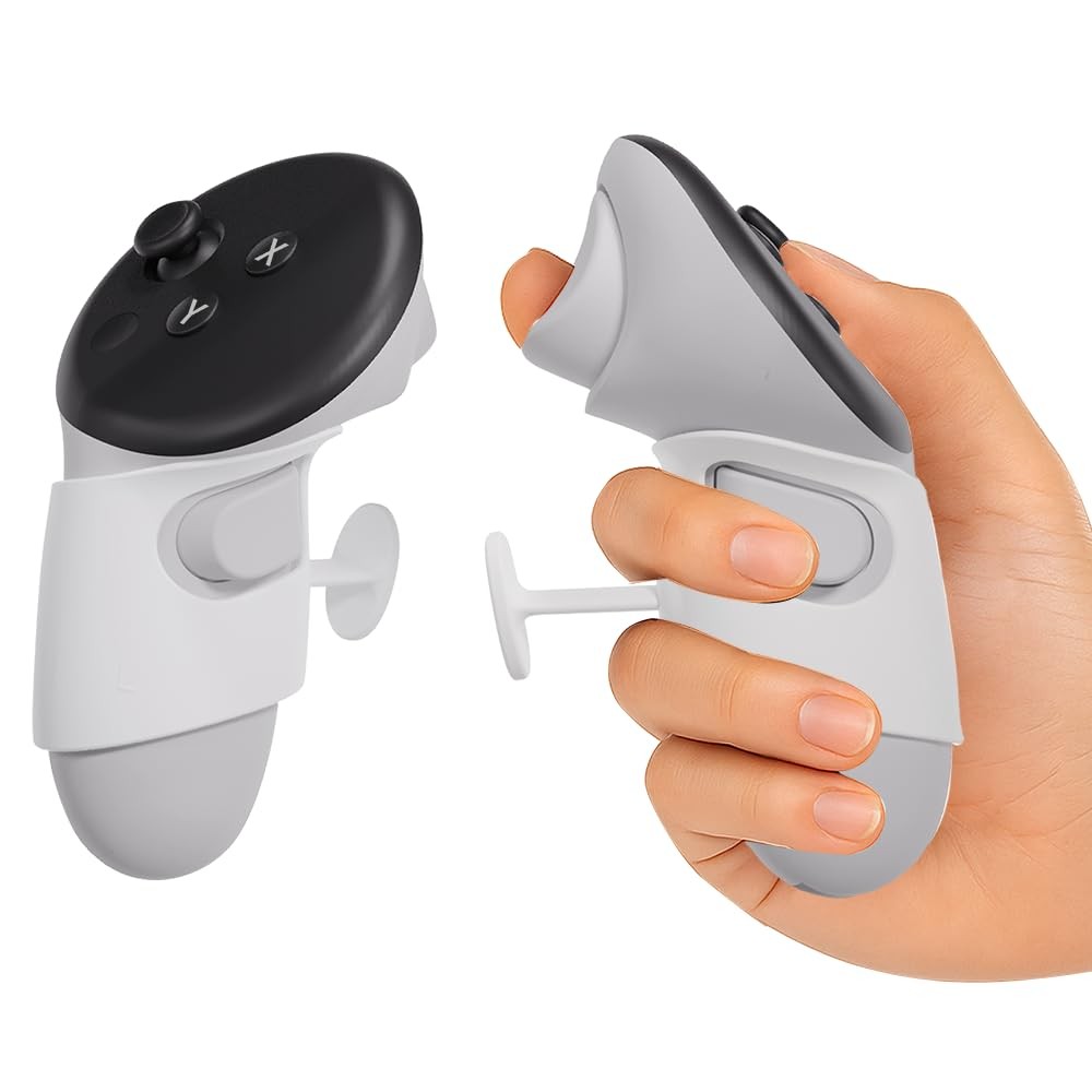 Rivet-Lock Finger Grips for Meta Quest 3 / Quest 3S / Quest 3S Xbox Edition –...