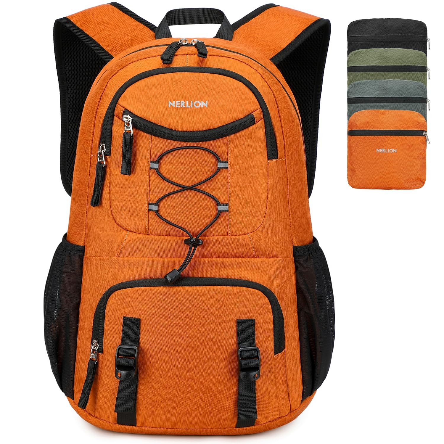 Nerlion Lightweight Foldable 35L Hiking Backpack Travel Backpack Waterproof Outd