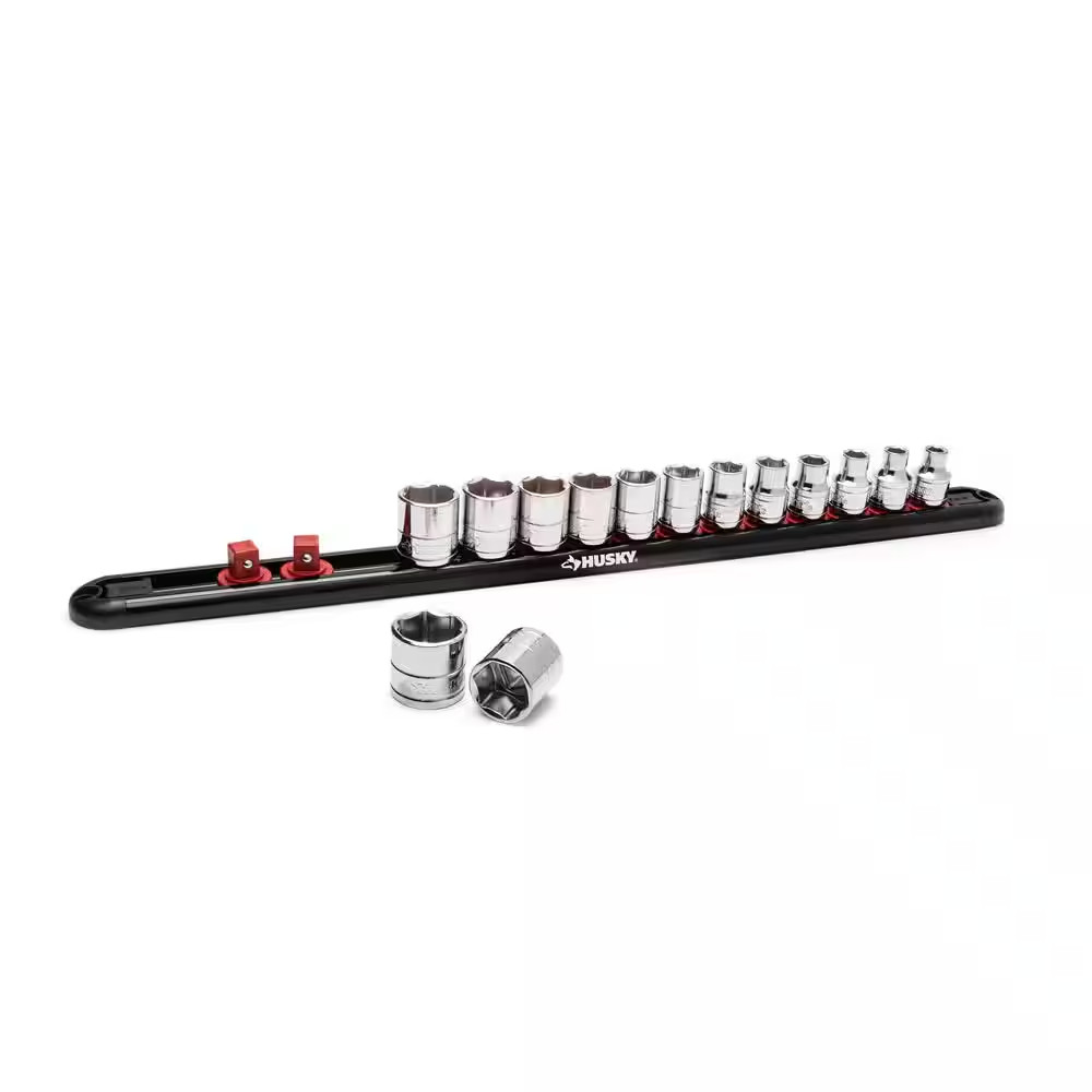 Magnetic Rail Socket Holder Set (3-Piece)