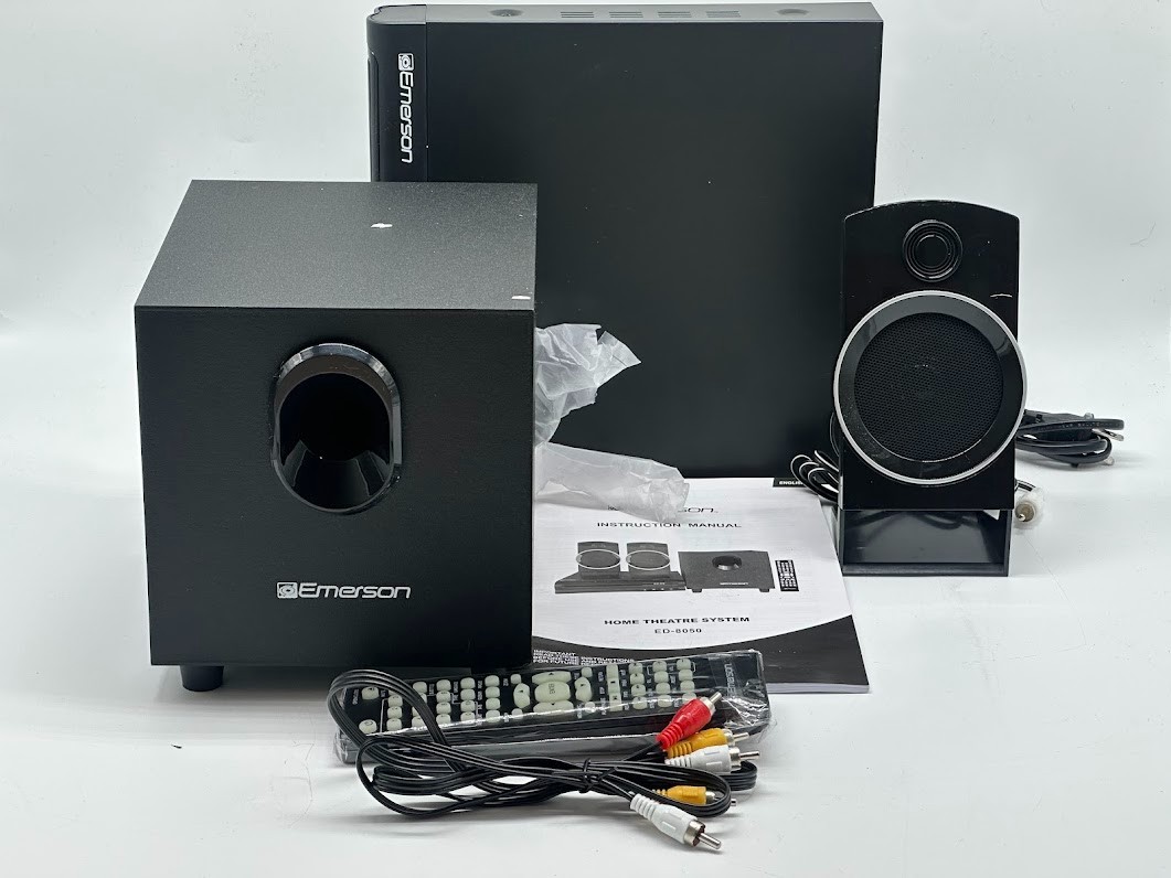 Emerson ED-8050 2.1 Channel Home Theater DVD Player and Surround Sound System
