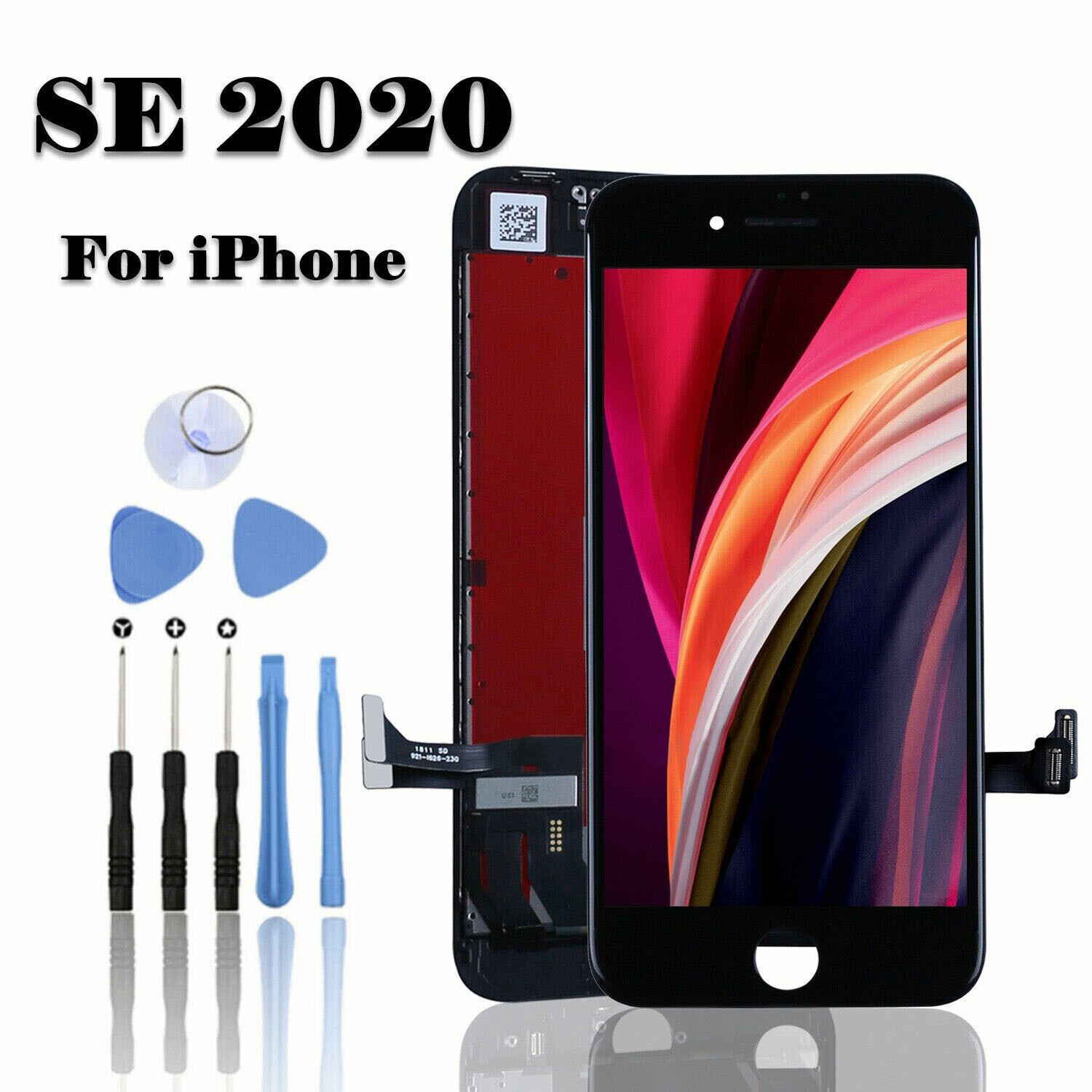 For iPhone SE 2nd 2020 Replacement LCD Screen 3D Touch Display Digitizer & Tools