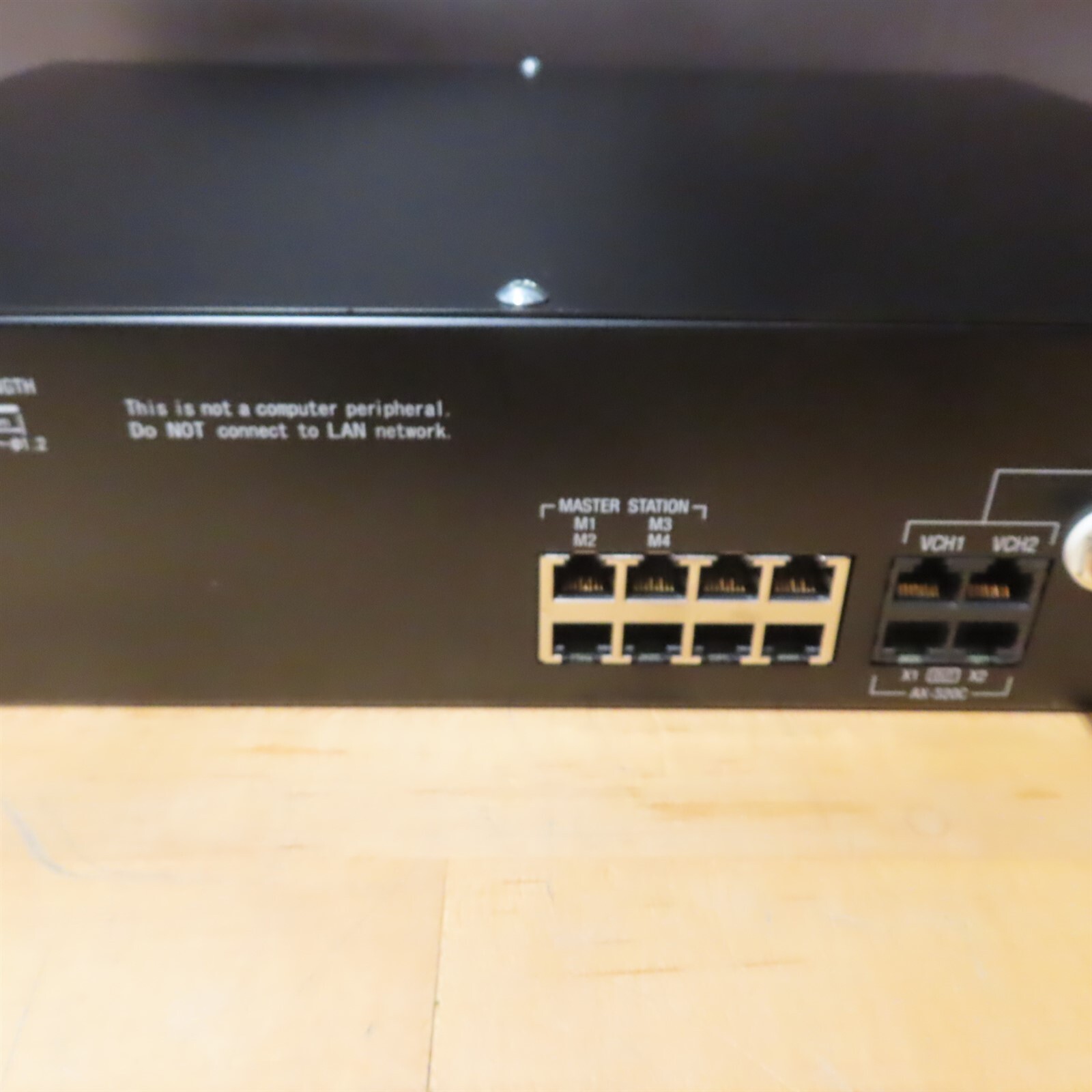 Aiphone AX-084C Central Exchange Unit 8-Door Master AX Video Intercom System
