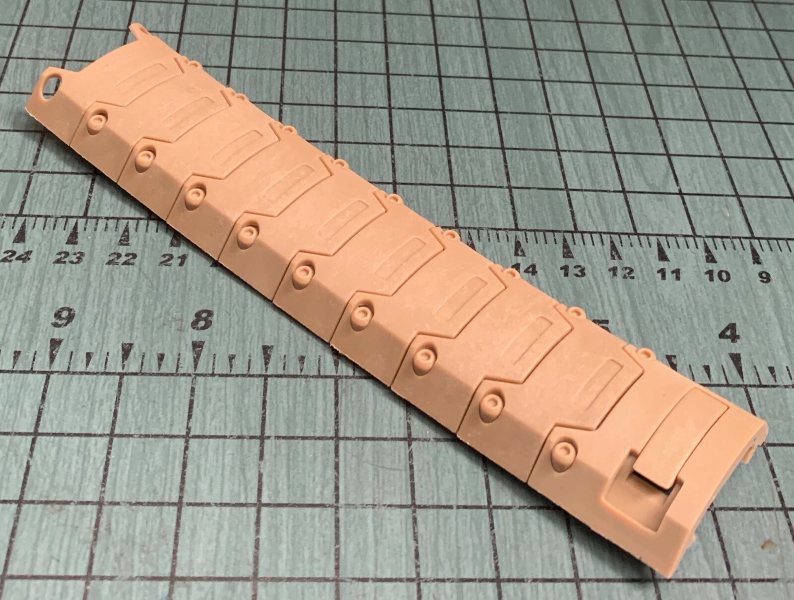 GT Surplus High Profile SEGMENTED Rail Cover TAN for 1913 Picatinny Rail