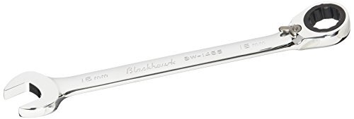 Blackhawk BW-1466 12 Point Combination Reversible Ratcheting Wrench, 16mm