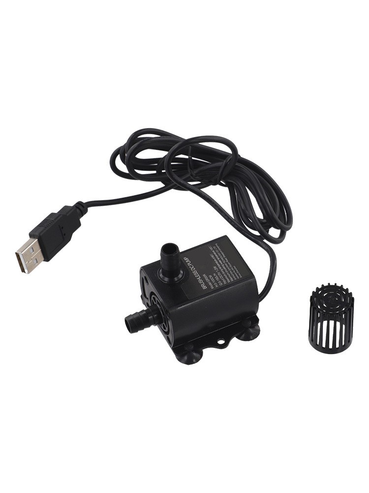 Compact USB Brushless Water Pump with Filter for Various Water Applications