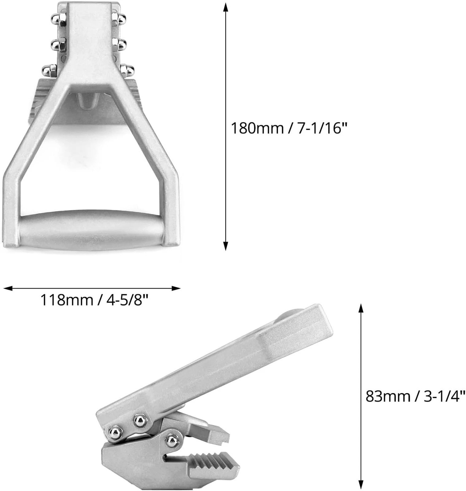 Carpet Puller Clamp Tool 4 Pack for Installation and Removal, Clamp Grip