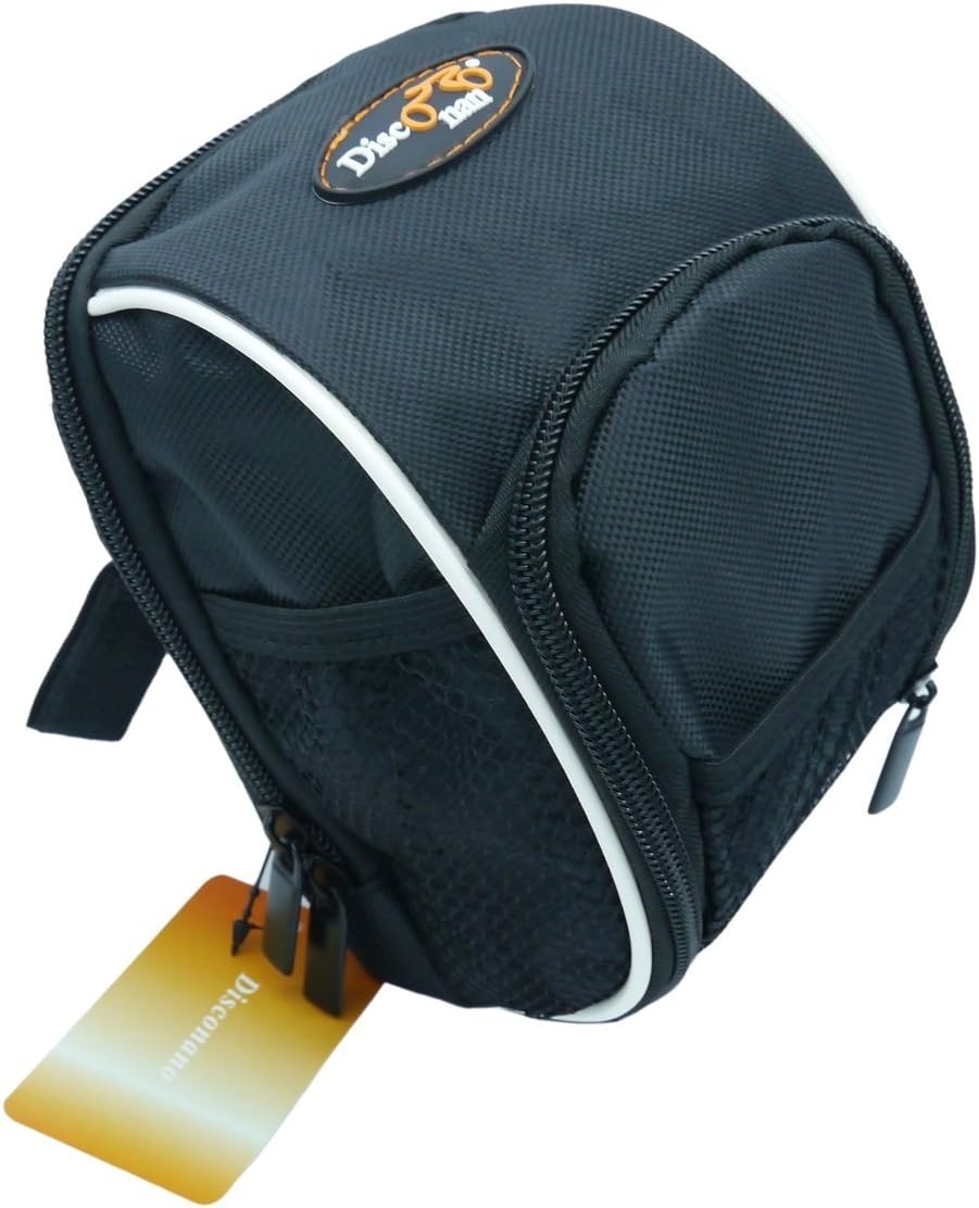 Compact and Lightweight Bike Handlebar Bag with Adjustable Strap & Rain Cover