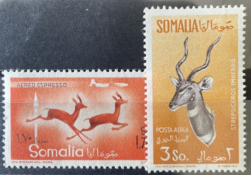 ITALIAN SOMALIA 1958 350,352 ** MNH FLAWLESS (07000