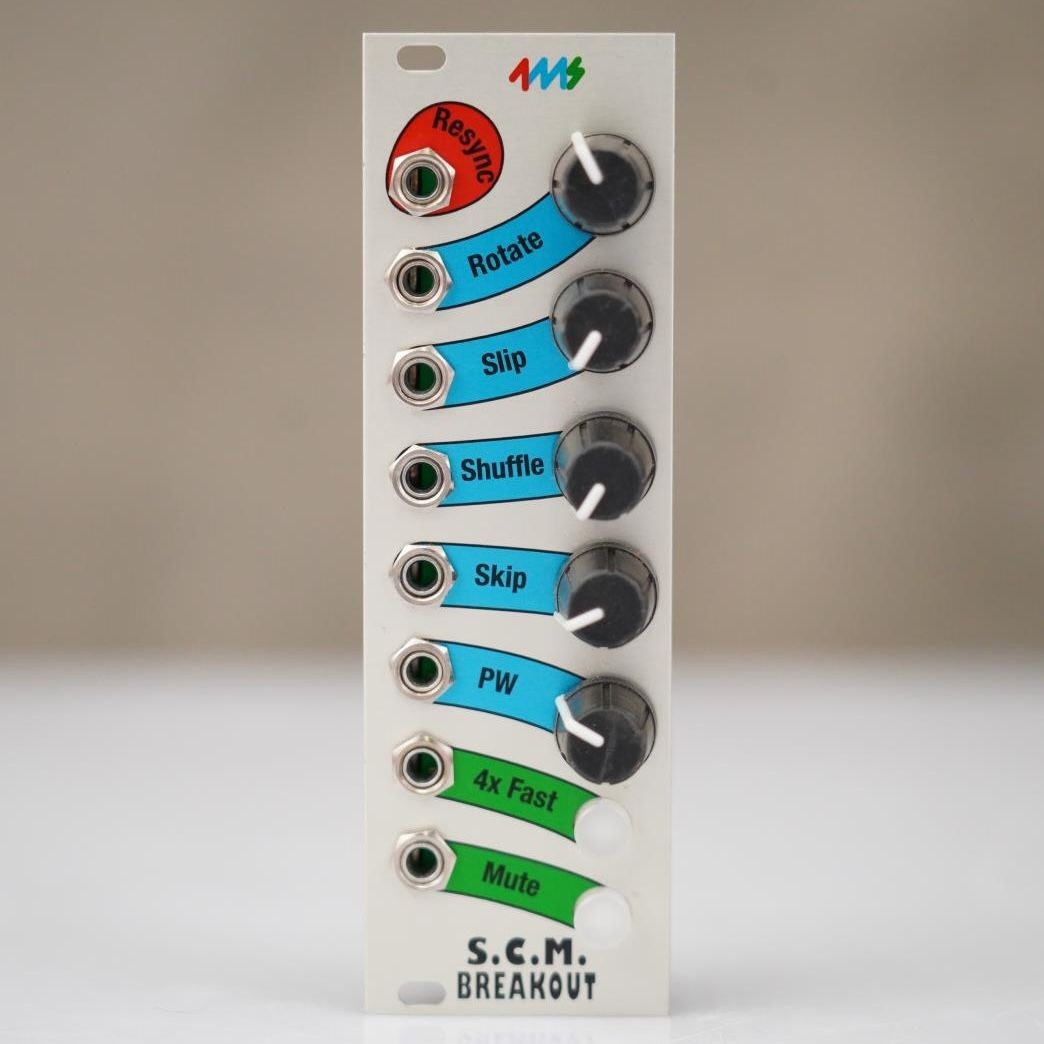 4ms SCM Breakout Shuffling Clock Multiplier Eurorack Module #58528