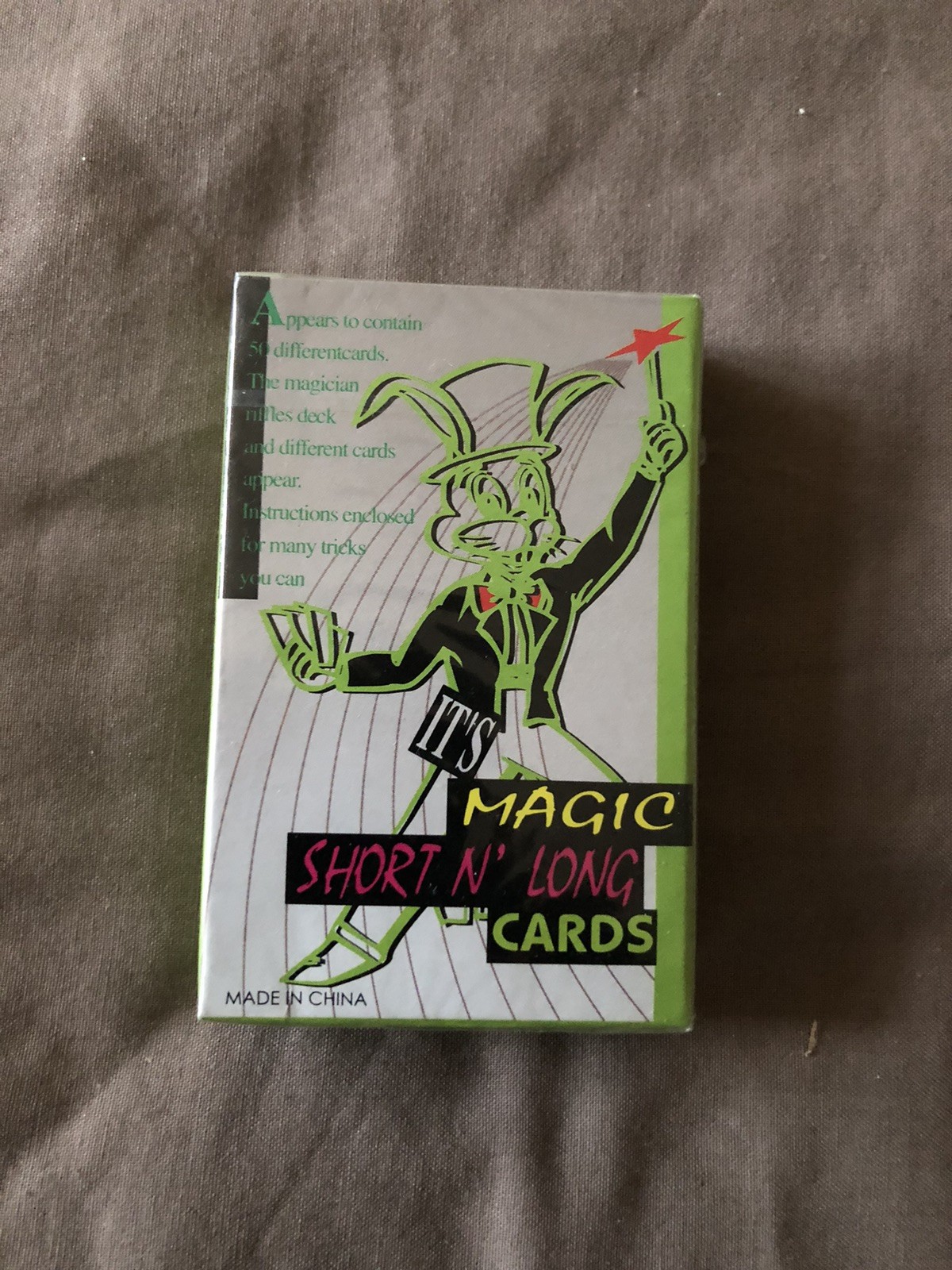 Vintage Magic Short N’ Long Cards - Factory Sealed
