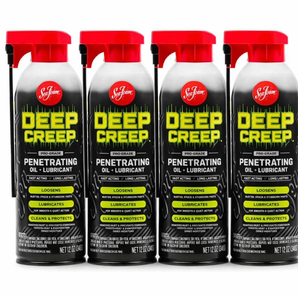 Sea Foam DC-14 Deep Creep Penetrating Oil & Lubricant, 12 oz X 4 Made In USA