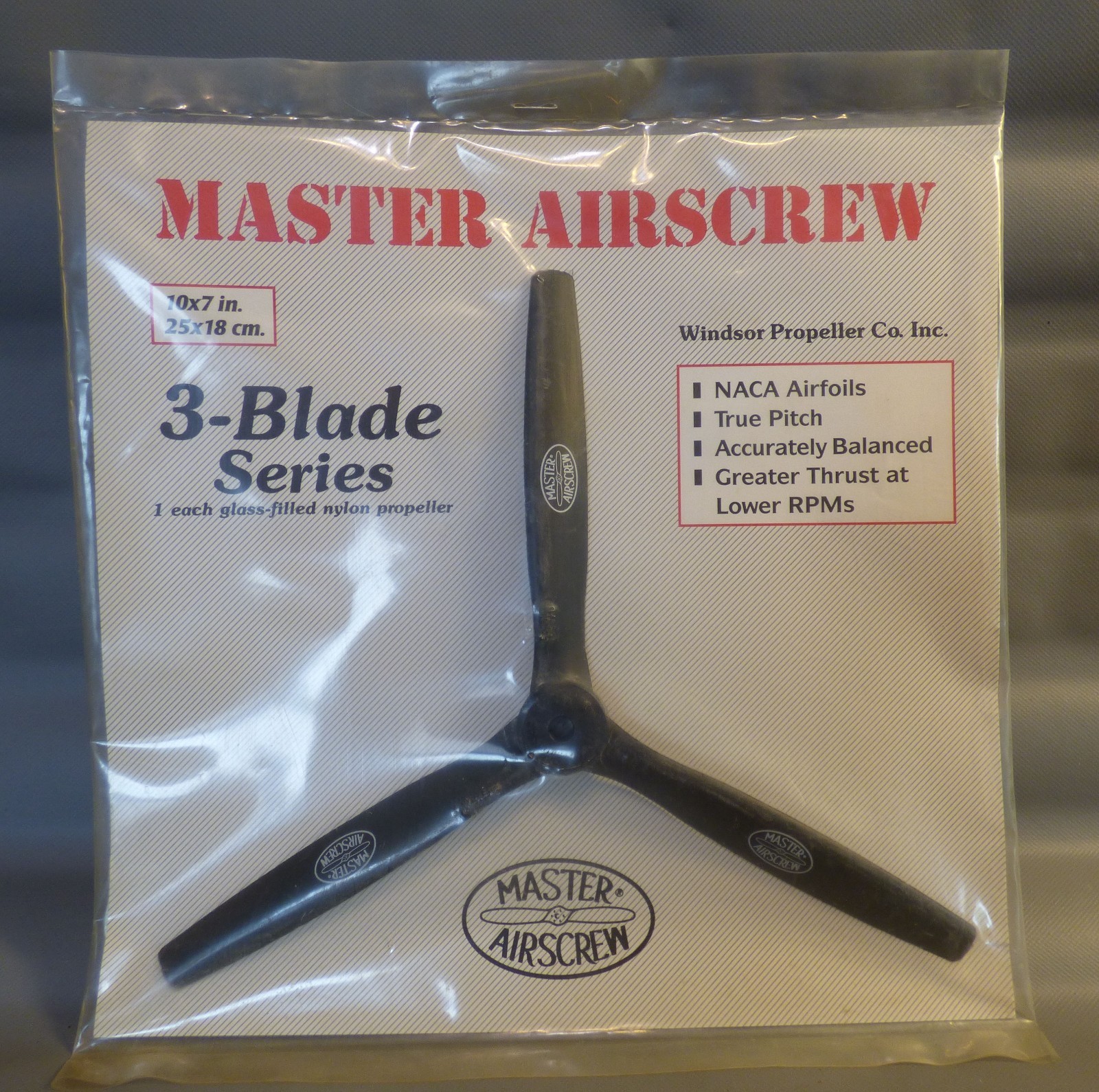 5 R/C PROPS--3 & 4 BLADE--MASTER SCREW-TORNADO TRACTOR-ALPHA 60-POWER PROP 4