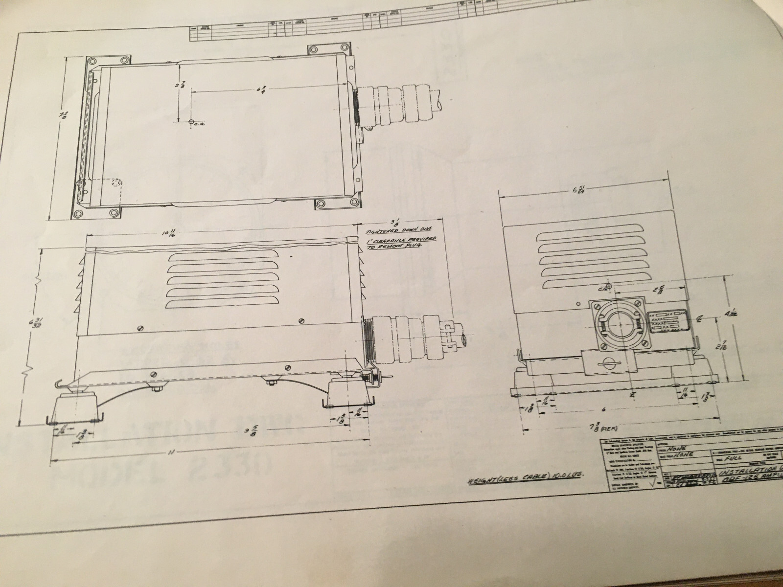 Lear ADF-12E Installation Manual