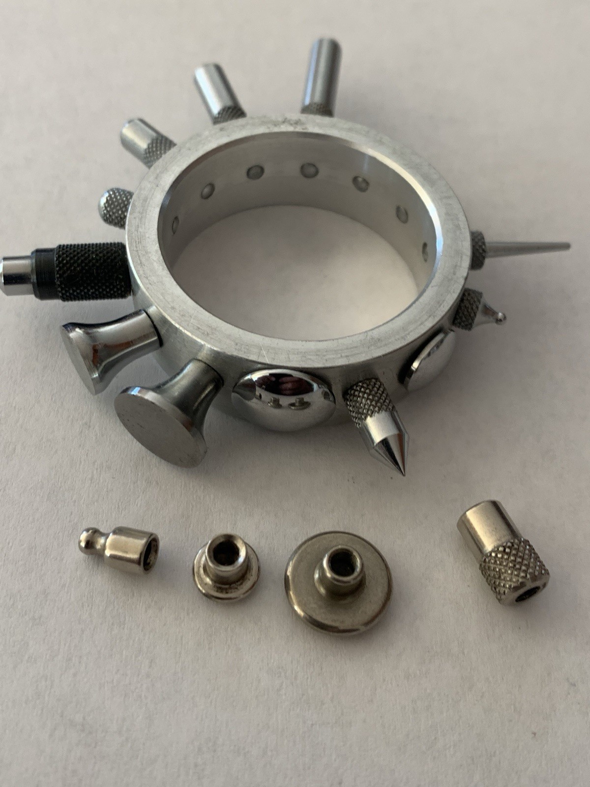 🇺🇸 Starrett Tools 25R Dial Indicator Contact Points Set  With Adapter For 196
