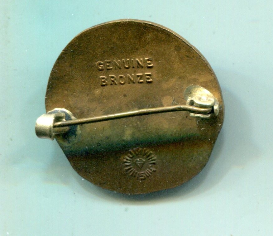 Lafollette Wheeler Bronze Pin