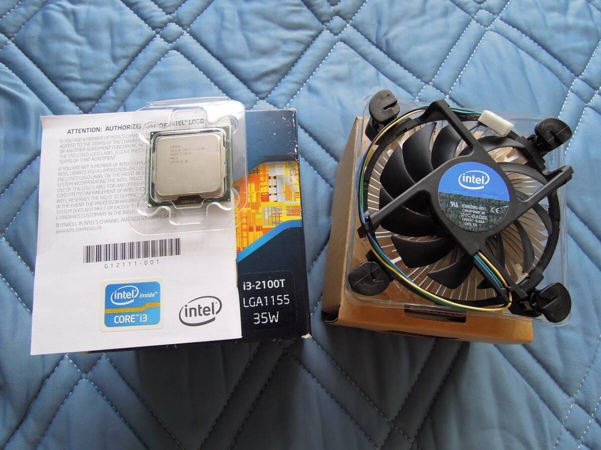 i3 2100T CPU BOX INTEL Used LGA1155 i3-2100T