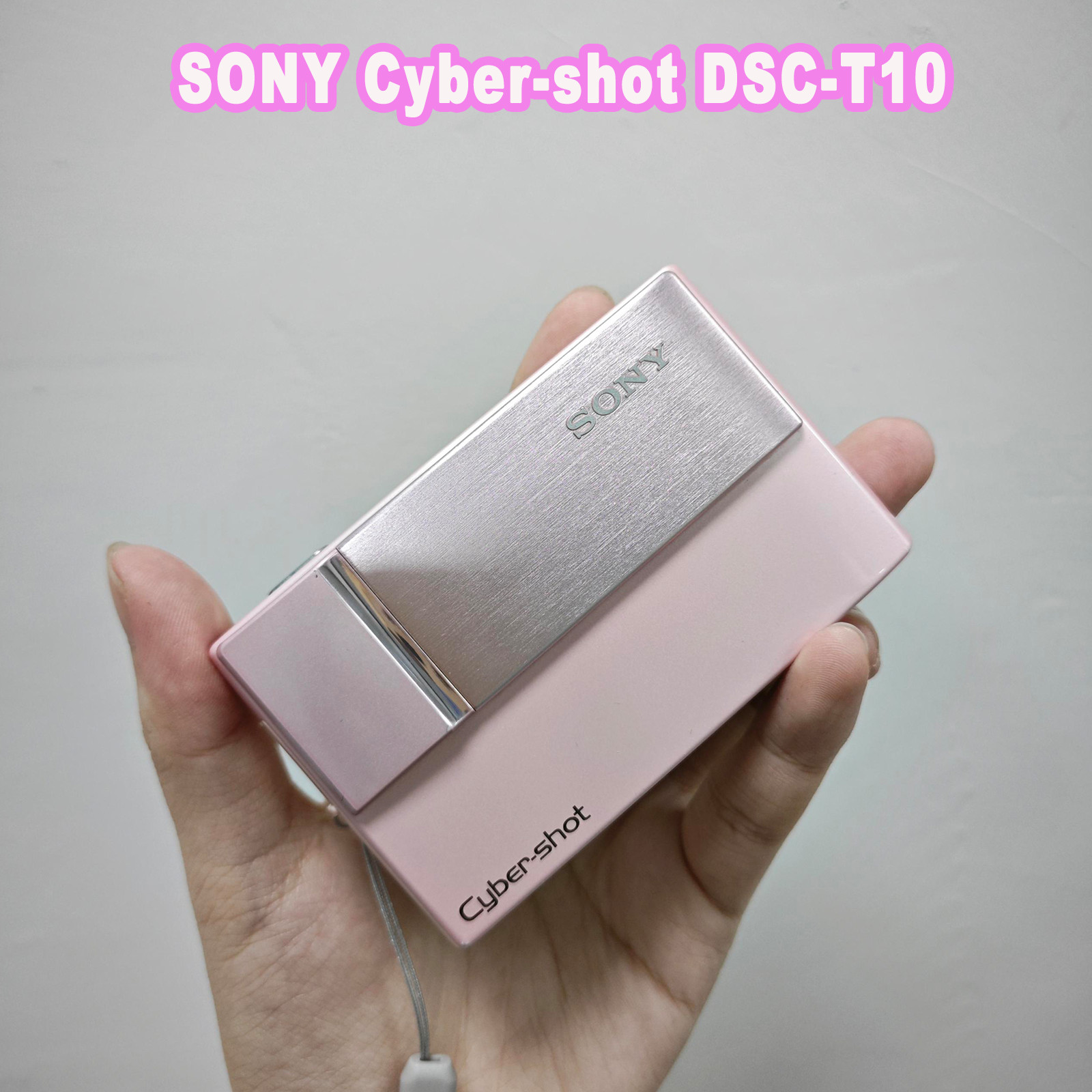 SONY Cyber-shot DSC-T10 pink 7.2MP Compact Digital Camera 90% New condition