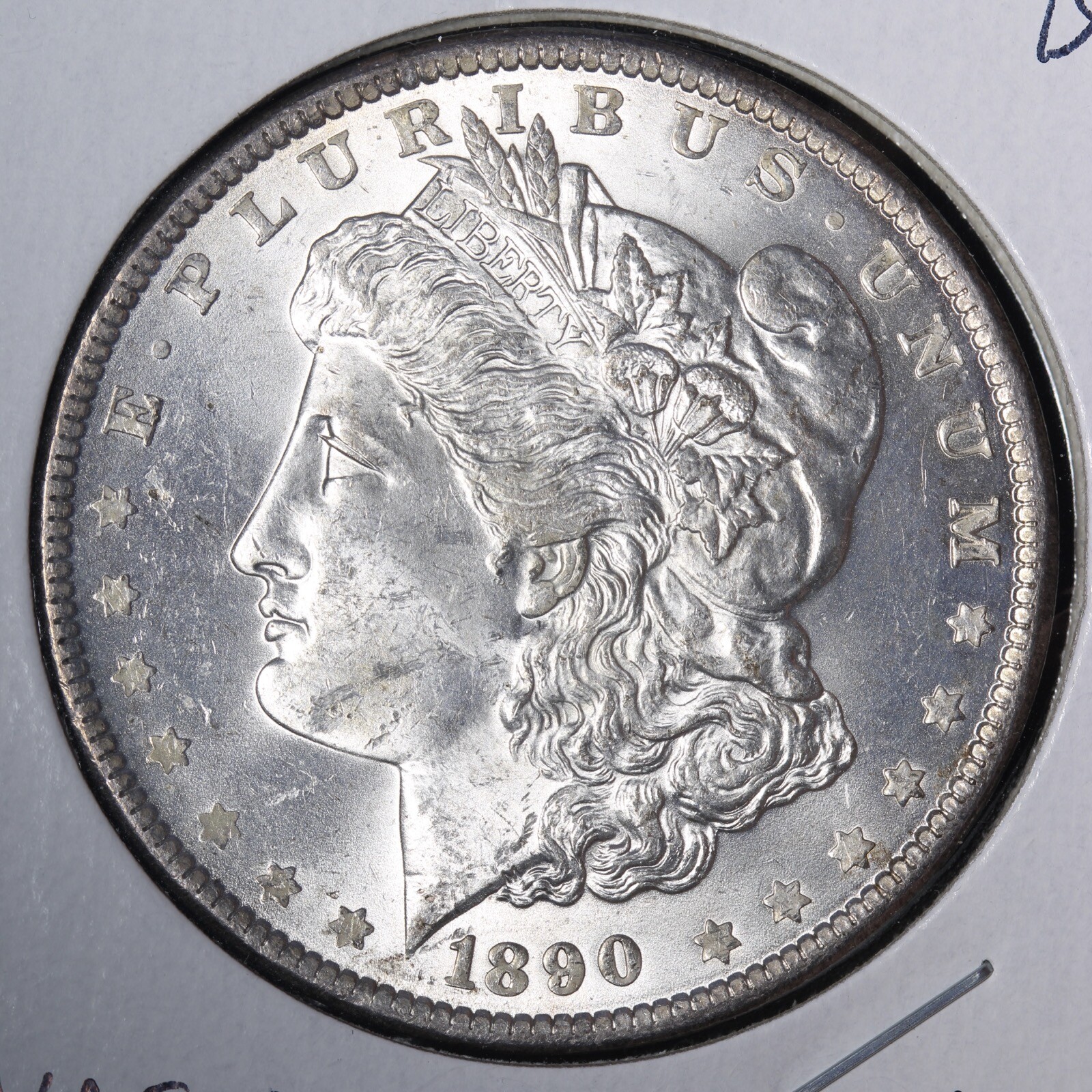 1890 Morgan Silver Dollar BU *UNCIRCULATED* MS E358 QVAFM