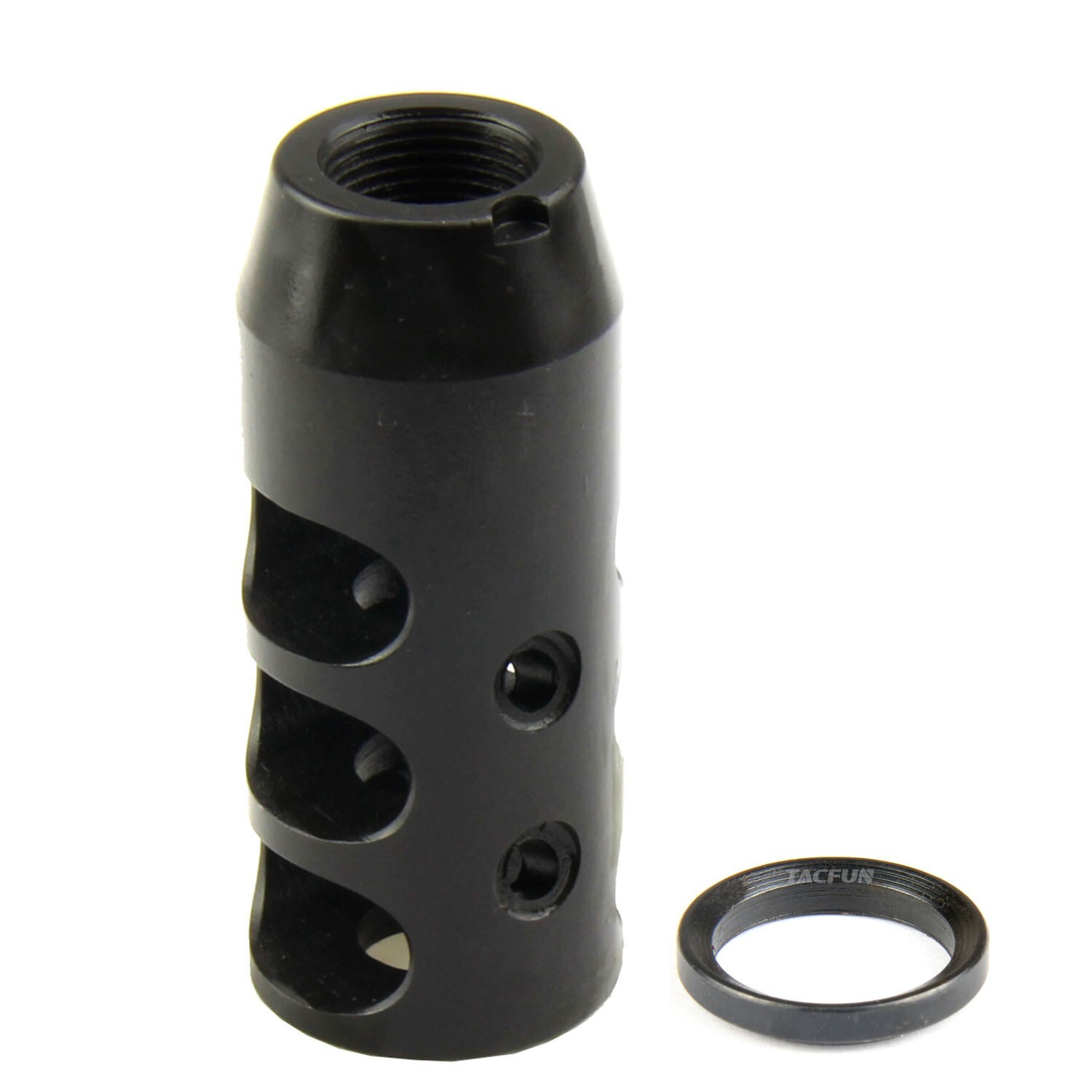 7.62x39 Muzzle Brake Compensator 14-1 LH TPI and Variant with Crush Washer