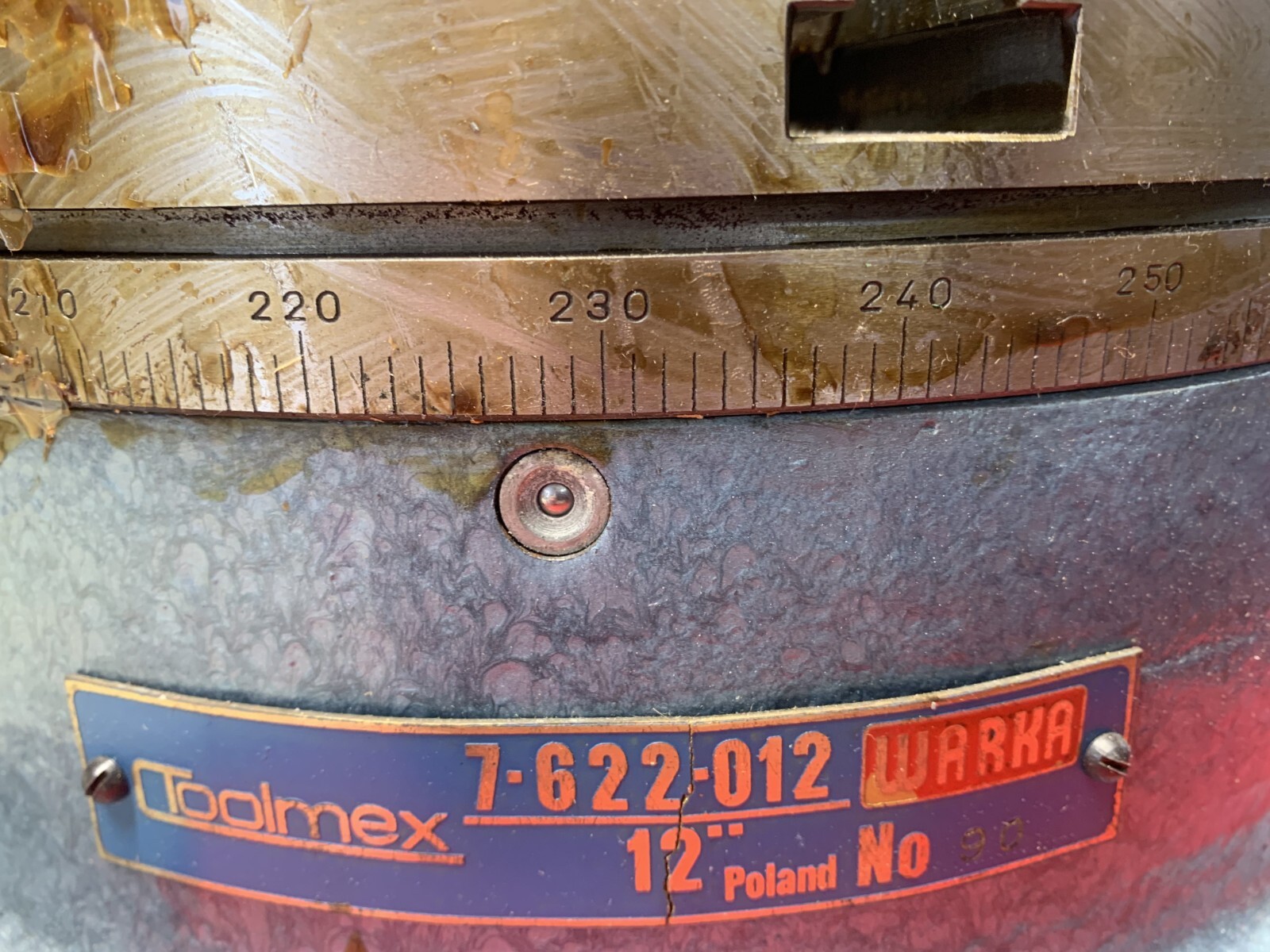 12" TOOLMEX Precision Horizontal Rotary Table (NEW) Made in Poland