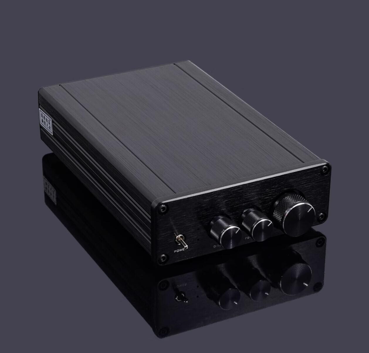 Mono Subwoofer Amplifier 600W Class D AMP BASS Frequency Adjustable