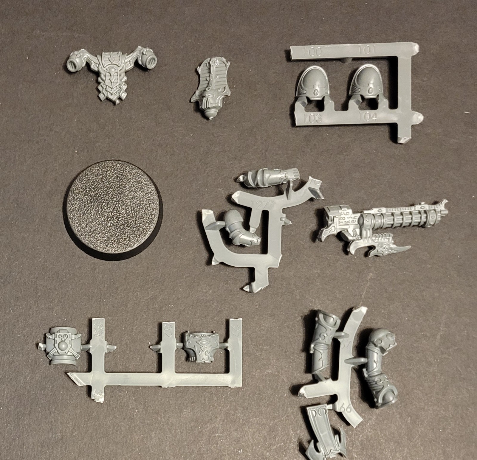 40K Rubric Marine Soulreaper Cannon Thousand Sons Chaos Space Marines Warhammer
