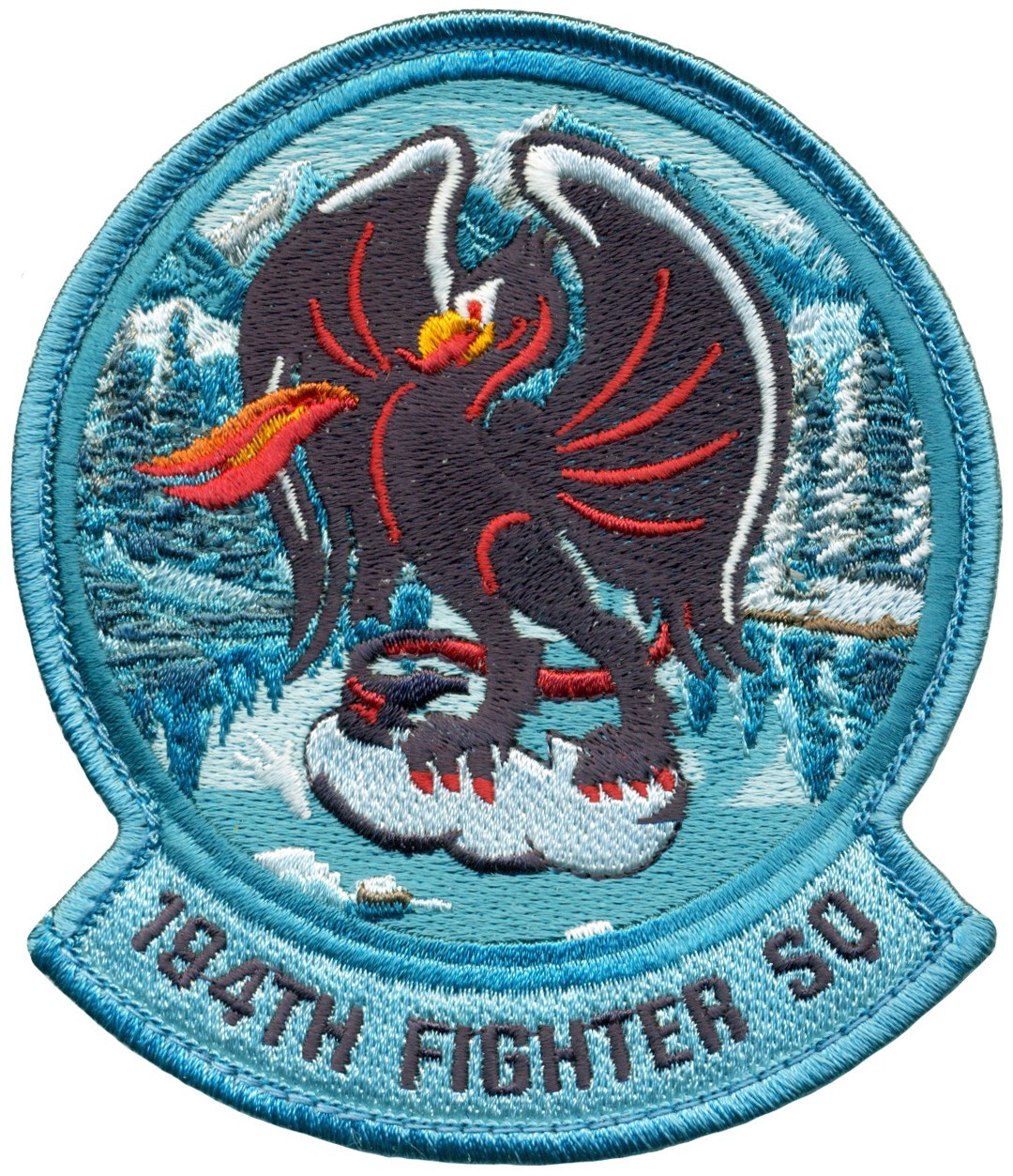 USAF 194th FIGHTER SQUADRON – RED FLAG ALASKA 2026-1 PATCH SET