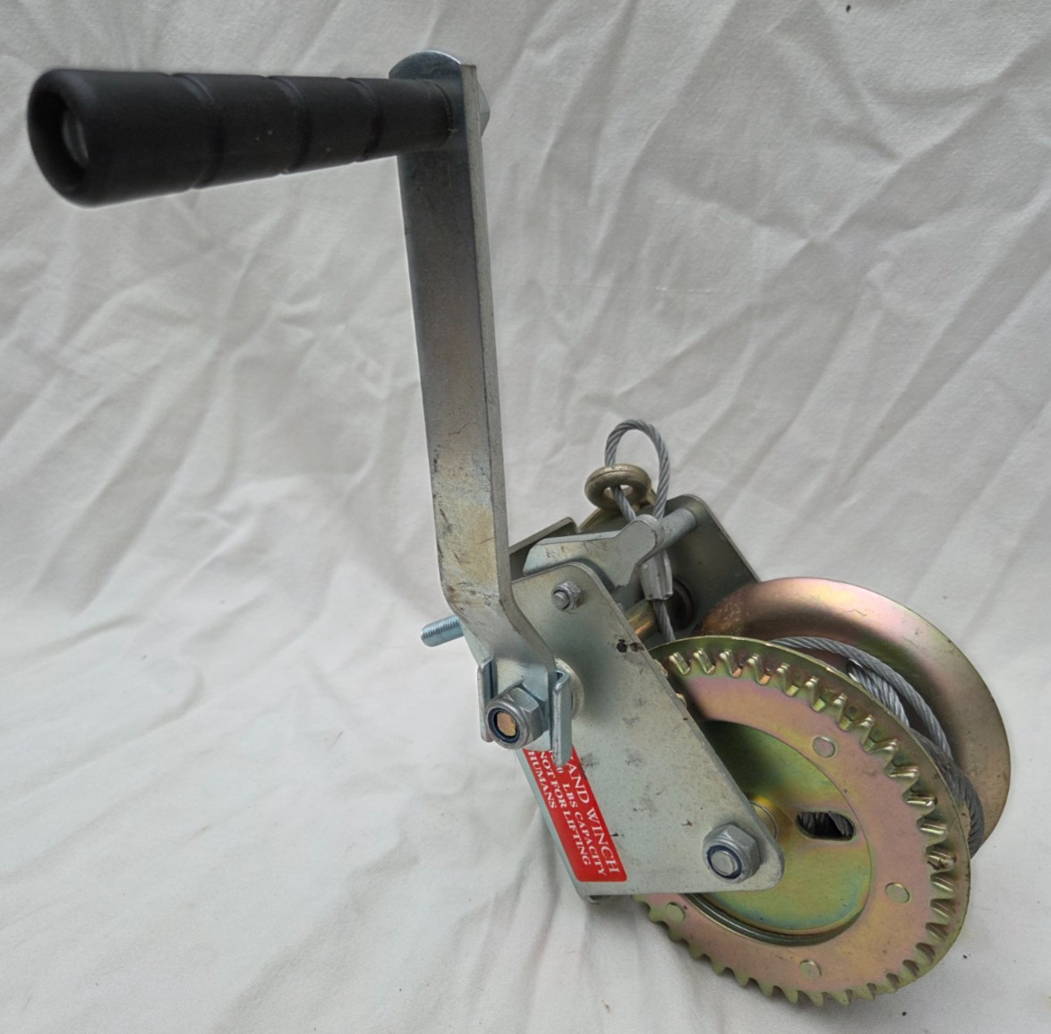 Metal Hand Winch 1200 lbs Capacity