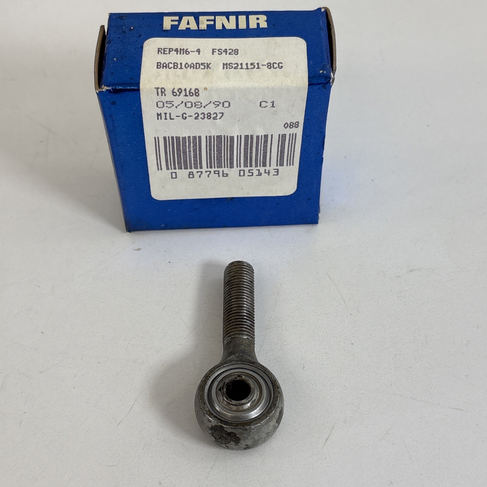REP4M6 Rod End Bearing MS21151-8 Aircraft NOS Race FAFNIR BEARING TEXTRON