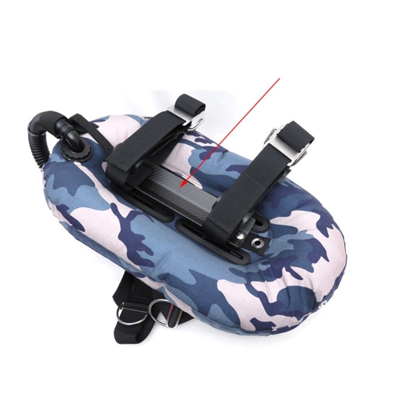 Carbon Fiber Single Tanks Adapter Equipment Thickness 2.5mm for Safe Diving