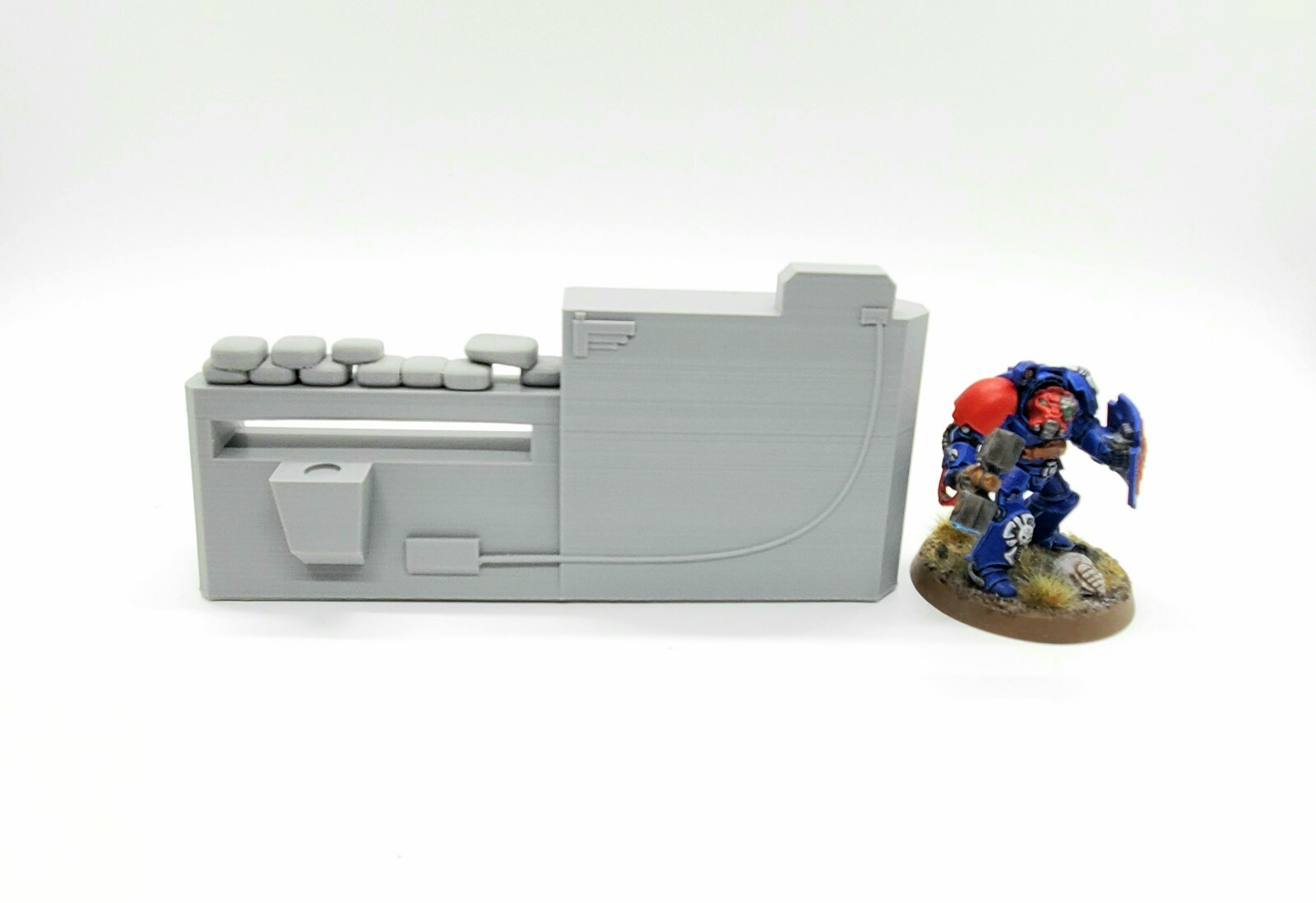 3d Printed Infantry Post Terrain for Tabletop Gaming