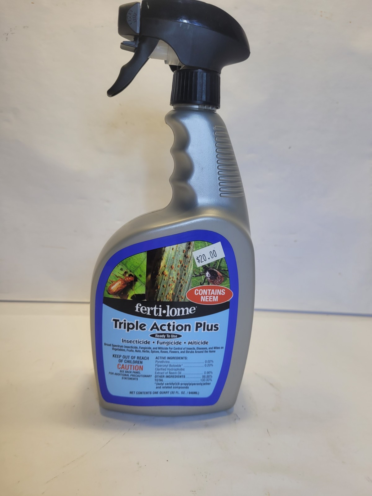 Ferti-lome Triple Action PLUS- RTU- Organic Multi-Purpose Spray 32 fl oz VPG