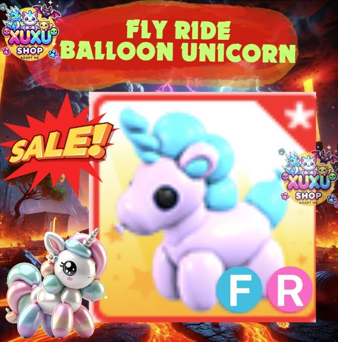FR Balloon Unicorn(Fly/Ride)Adopt  Pet |Fast Shipping & Cheap for Sale/Trusted