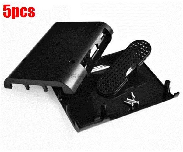 5pcs Raspbe Black Abs Protective Enclosure Case Computer Box Ic New FP *LJ