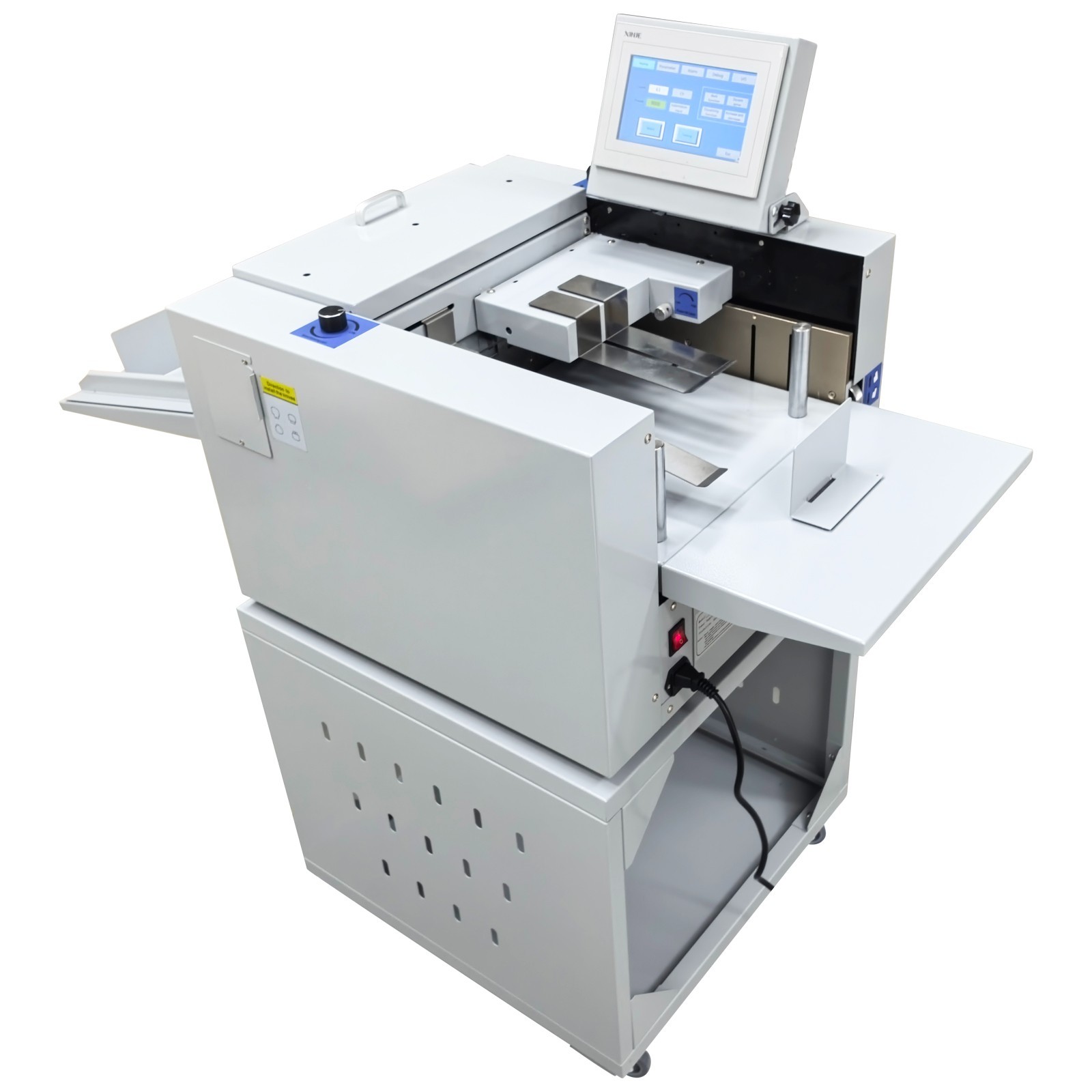 110V 13in Digital Creasing Machine Full Automatic Creasing Machine Touch Screen