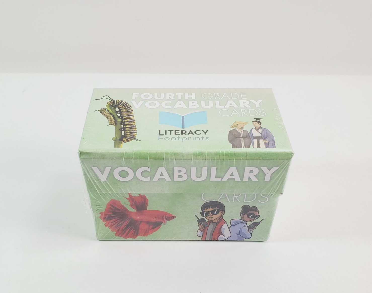Literacy Footprints Fourth Grade Vocabulary Cards Pioneer Valley