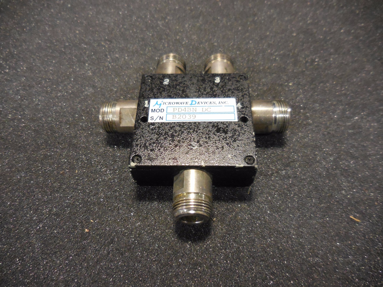 Microwave Devices Inc. PD4BN-DC RF Microwave