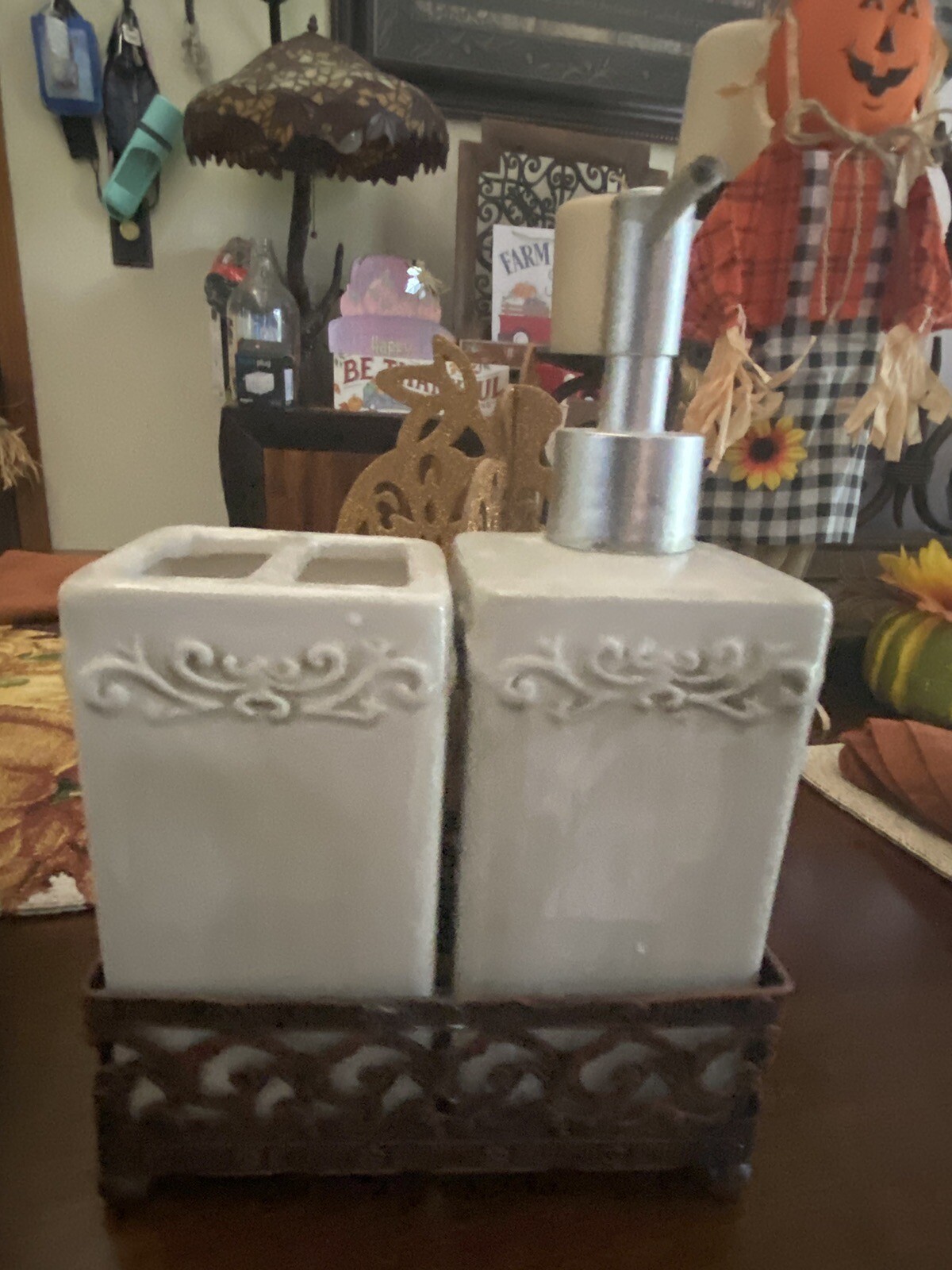 Ceramic Bathroom Set