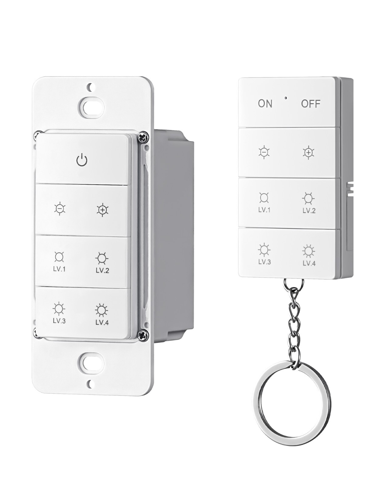 DEWENWILS Wireless Dimmer Switch, Electrical Light Switch, Remote Control Dimmer