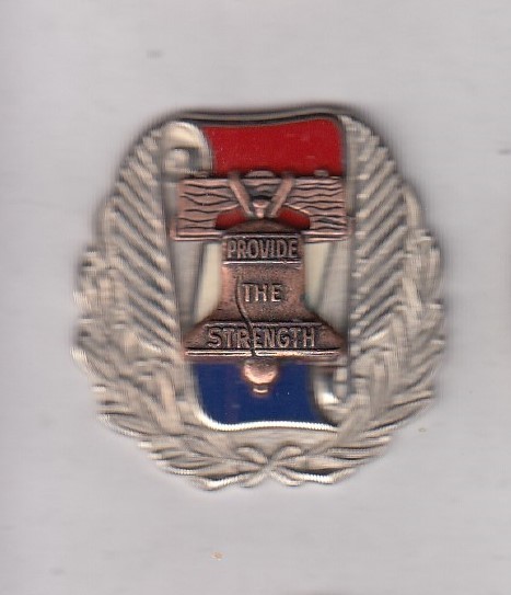 US Army Recruiting Command crest DUI badge S-38 c/b clutchback