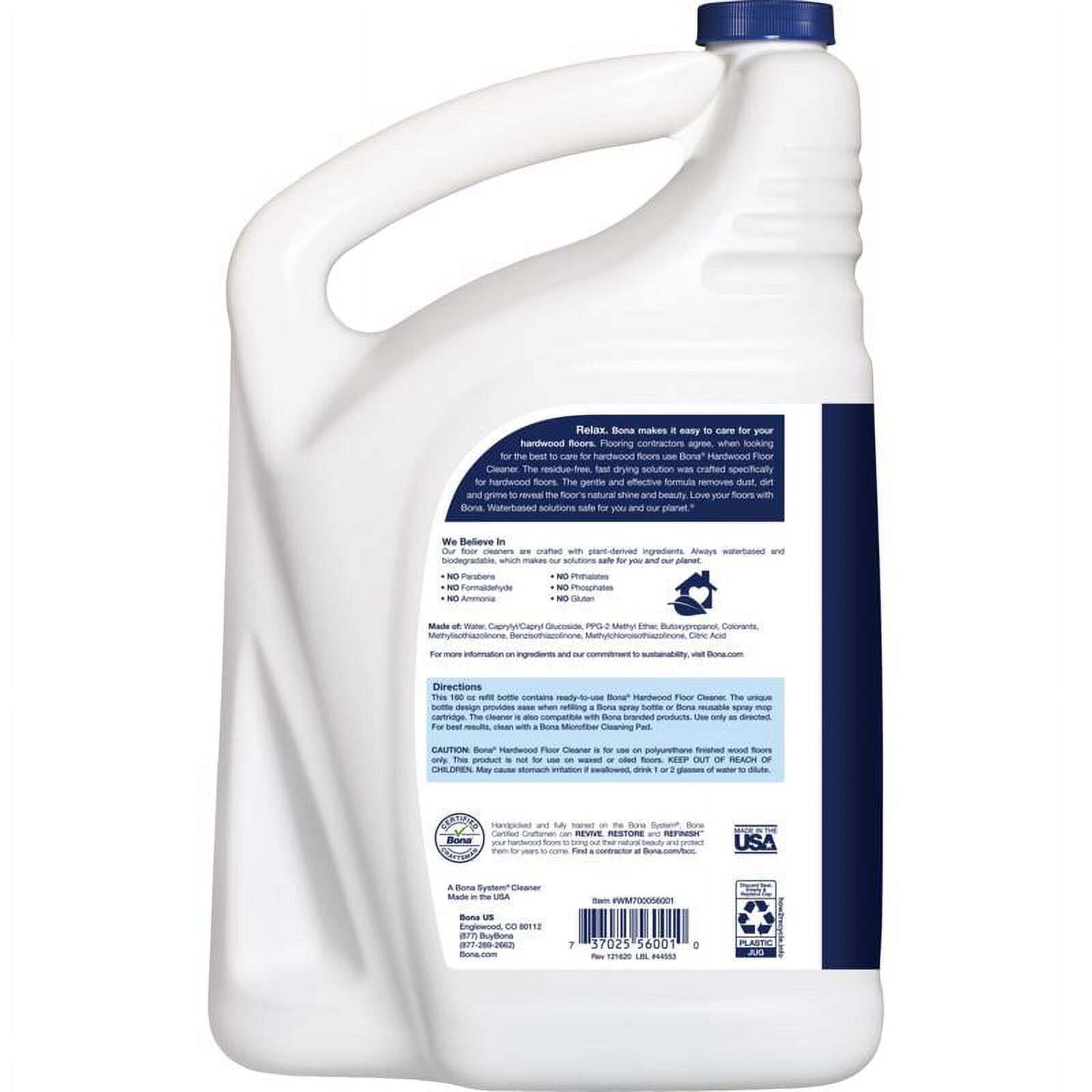 Hardwood Floor Cleaner Refill, unscented 96 fl oz