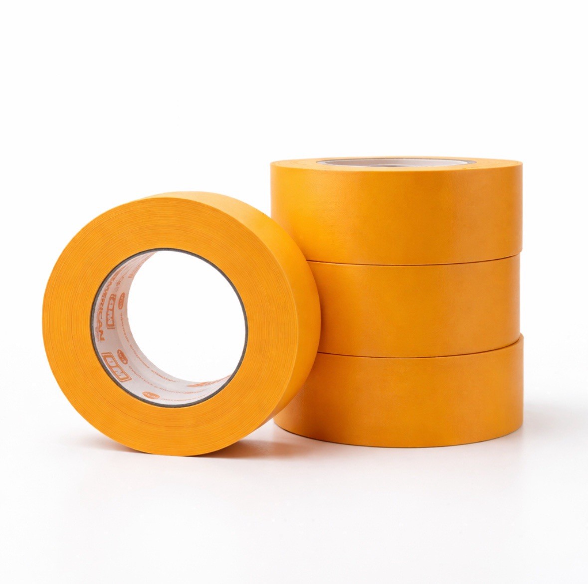 American Orange Mask OM4855 High Temp 48 mm 7.1 mil Masking Tape (24 Rolls)