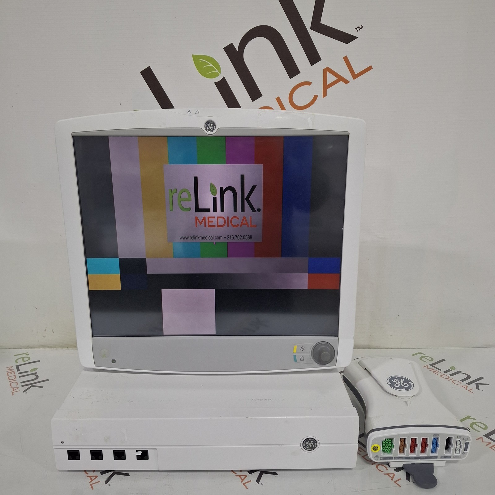 GE Healthcare Carescape B850 w/ Nellcor PDM Patient Monitor