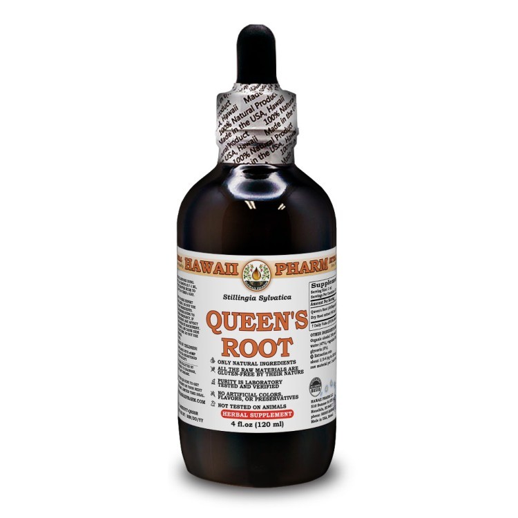 Queen's Root (Stillingia Sylvatica) Dried Root Liquid Extract
