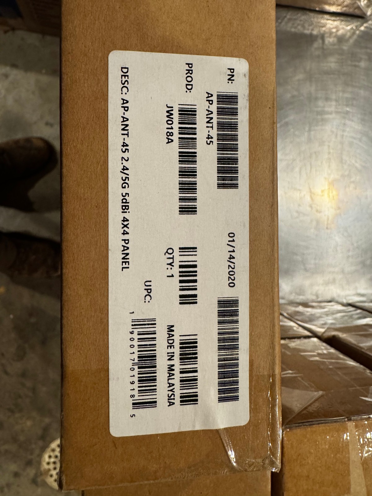 HP ARUBA IN/OUT ACCESS POINT | FLAT ANTENNA 2.4G-5G | JW018A AP-ANT-45