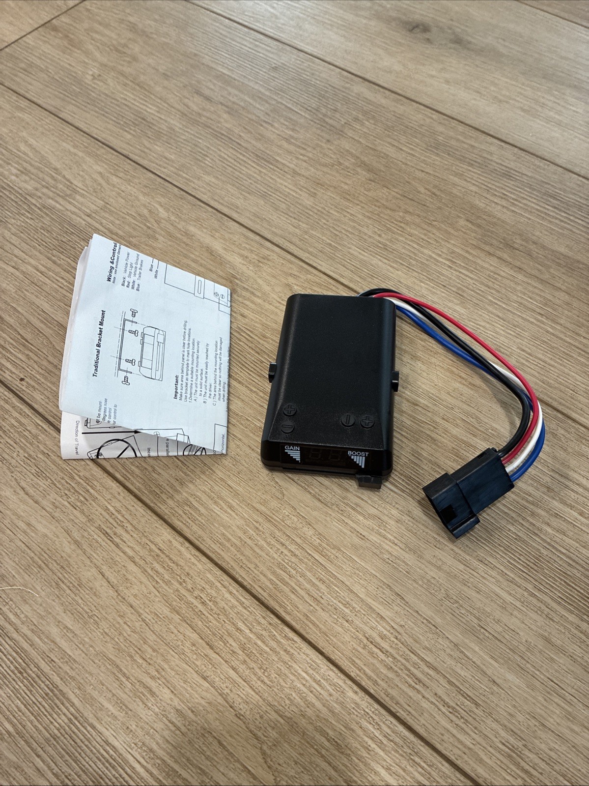 Compact Brake Controller For Reese Towpower Electric Control Timed Brakeman