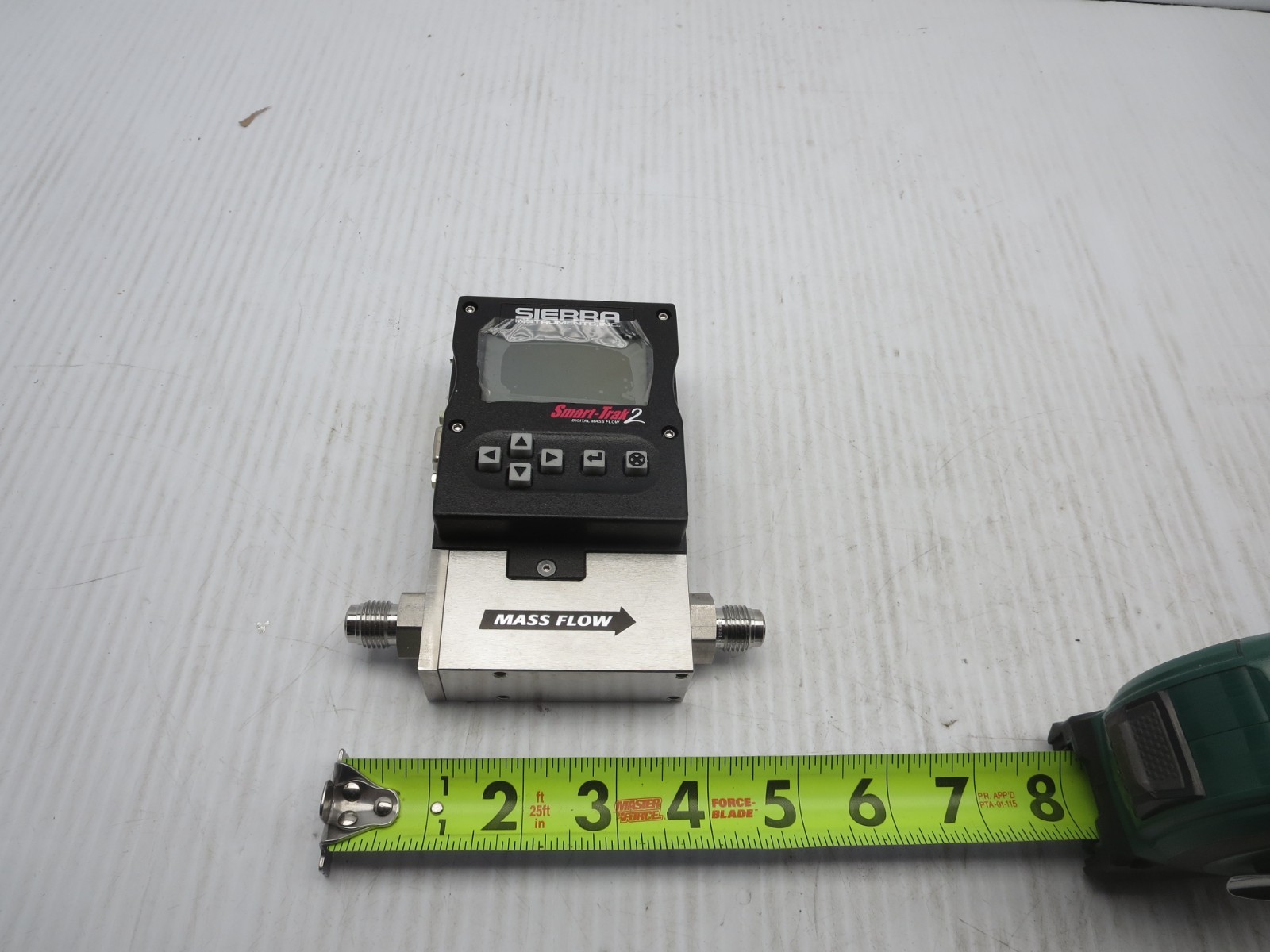 Sierra C100L-DD-8-OV1-SK1-PV2-V1-S0-C30 Mass Flow Controller Oxy. See Pics Used