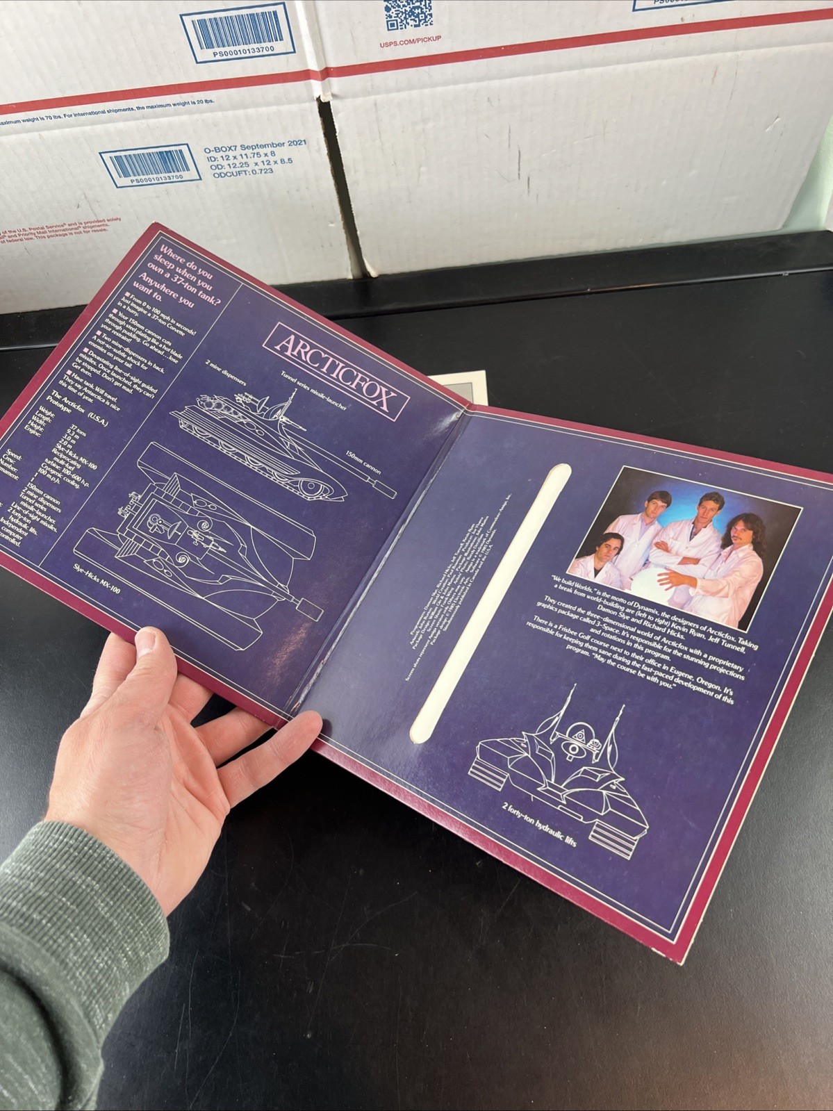 Artic Fox Computer Game Software Tested/Works IBM Tandy
