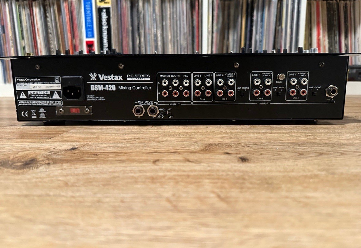 Vestax DSM-420 Mixer (New, Open Box)